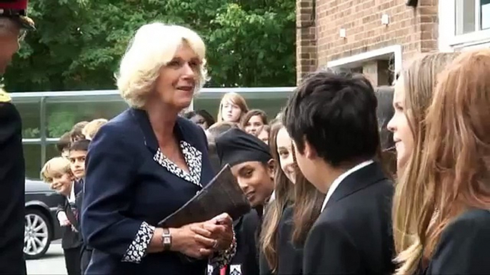 The Duchess of Cornwall launches the Anthologise Competition with the Poet Laureate Carol Ann Duffy