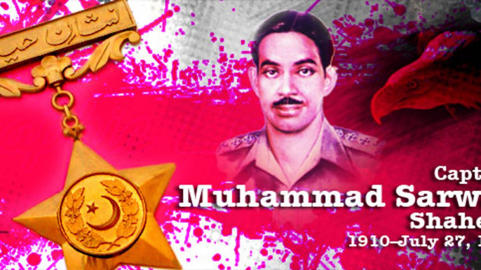 Pak Army-Capt Raja Muhammad Sarwar Shaheed Nishan e Haider- P3-Pak Army