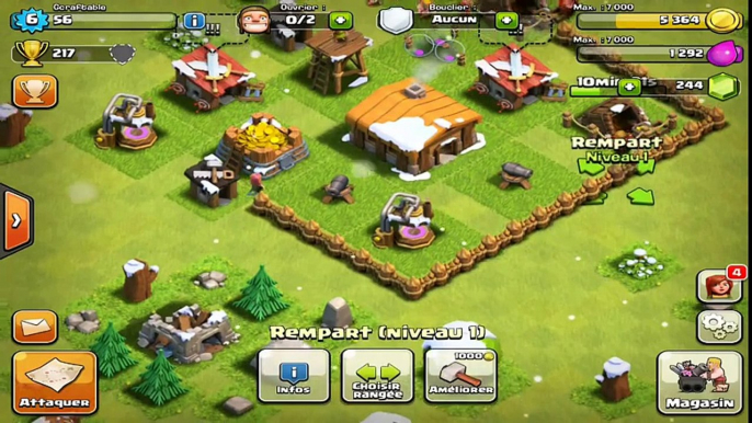 Clash Of Clans pour les nuls - Episode 2 - Gemmes, Défis, Archers.