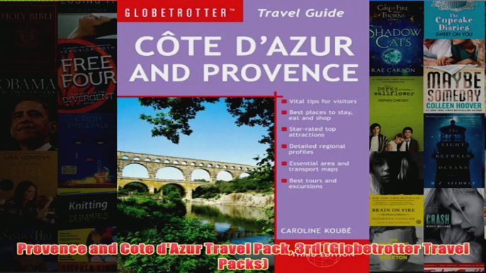 Download PDF  Provence and Cote dAzur Travel Pack 3rd Globetrotter Travel Packs FULL FREE