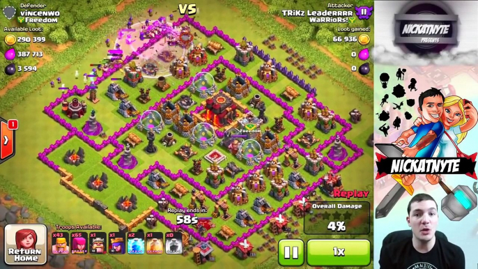 Clan Mate Raids! Clash of Clans High Loot Attacks!