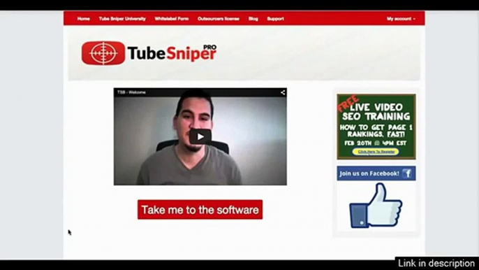 Tube Sniper Pro 3.0 - Best Review and Bonus Tube Sniper Pro 3.0 - Rank Video Youtube Fast - Review