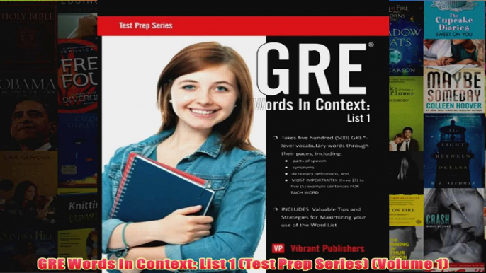 Download PDF  GRE Words In Context List 1 Test Prep Series Volume 1 FULL FREE