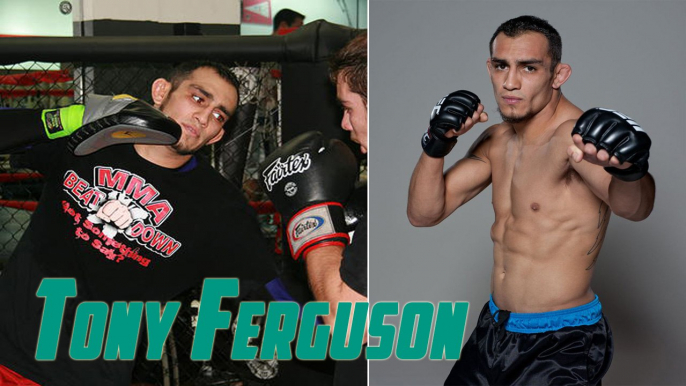 Tony Ferguson Strength Training and Bag work