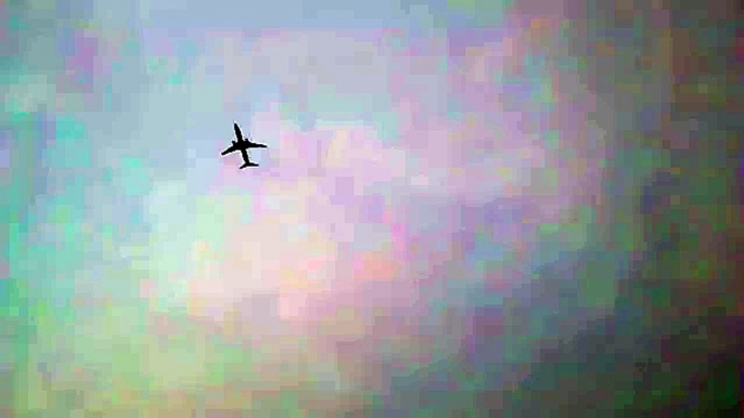 Plane Landing On Rhodes Greece (Rhodos, Rodos, Родос)