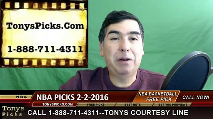 NBA Pro Basketball Picks Predictions Point Spread Betting Odds Preview 2-2-2016 (News World)