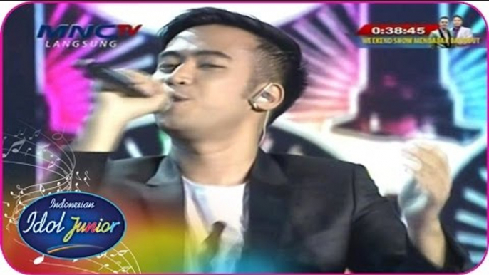 VIDI ALDIANO - MEMBIASAKAN CINTA (Vidi Aldiano) - Spektakuler Show 10 - Indonesian Idol Junior