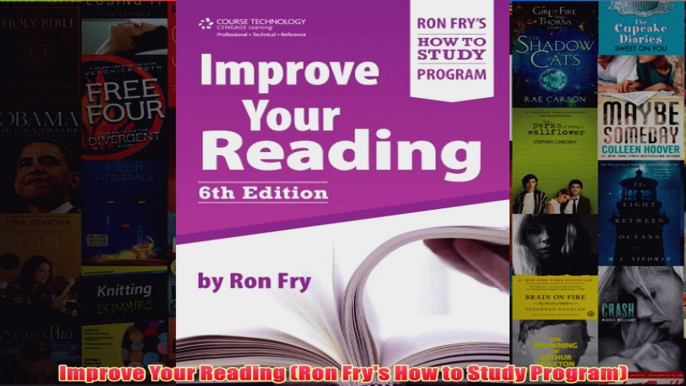 Download PDF  Improve Your Reading Ron Frys How to Study Program FULL FREE