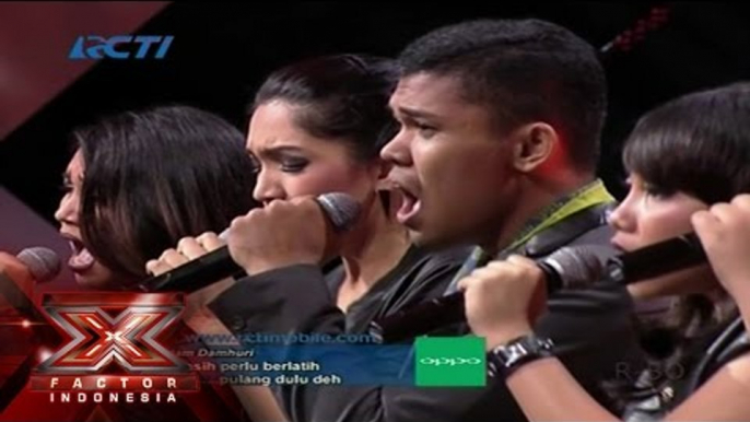 VOCA GROOVE - ROMAN PICISAN (Dewa 19) - The Chairs 2 - X Factor Indonesia 2015