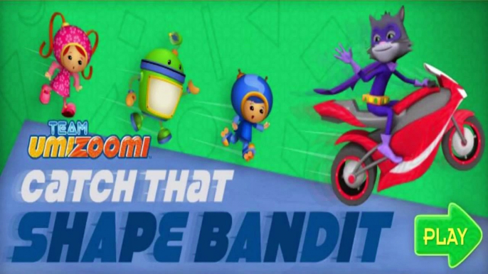 Team Umizoomi - Catch That Shape Bandit - Team Umizoomi Games