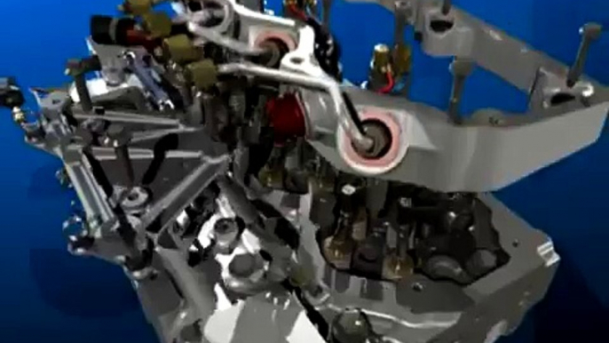 3D Otomotif Cara kerja Diesel Engine Animation