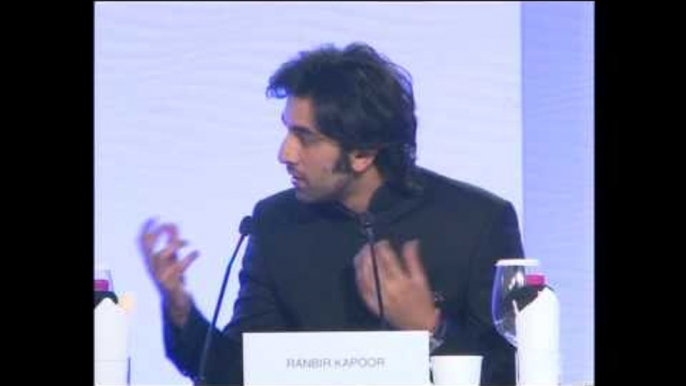 HT Leadership Summit 2010 - Rishi Kapoor and Ranbir Kapoor In Conversation with Vir Sanghvi