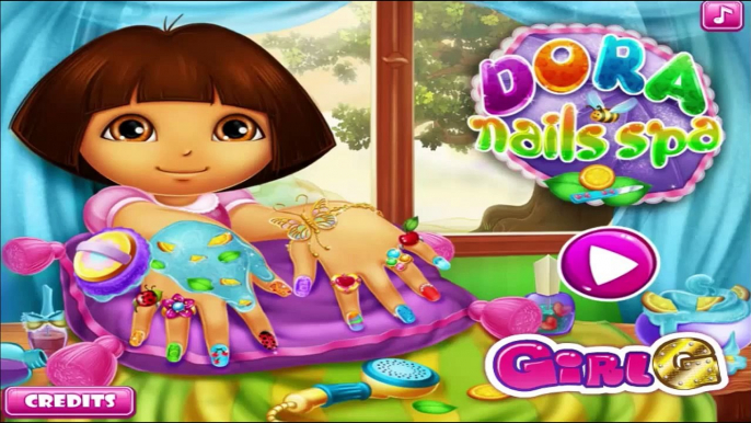 Dora The Explorer Nails Spa || Dora the game series