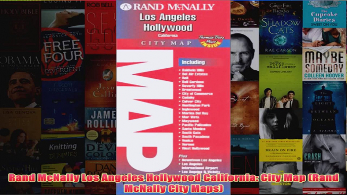 Download PDF  Rand McNally Los Angeles Hollywood California City Map Rand McNally City Maps FULL FREE