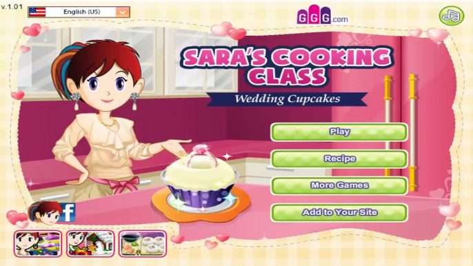 Saras Cooking Class Wedding Cupcakes| Sara Cooking Game To Play