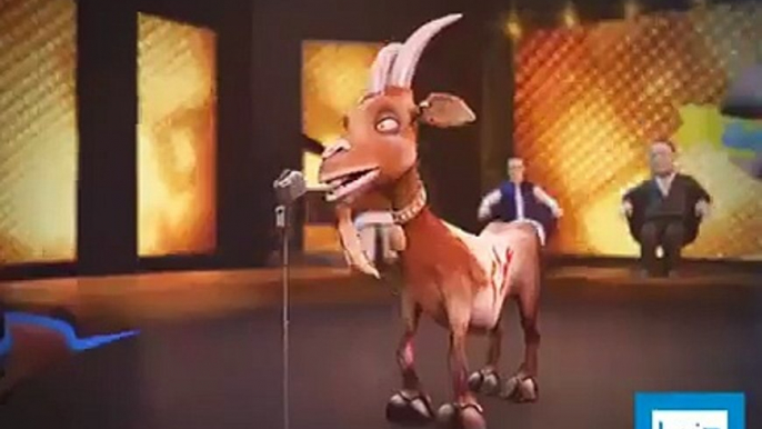 Funy Singing Goat - Siyasi Records - Cartoon