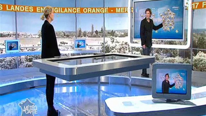 Clin d’œil dans l'émission Météo à la Carte de Laurent et Marine