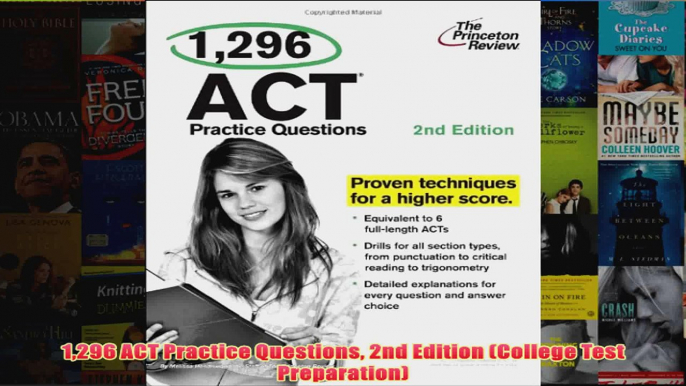 Download PDF  1296 ACT Practice Questions 2nd Edition College Test Preparation FULL FREE