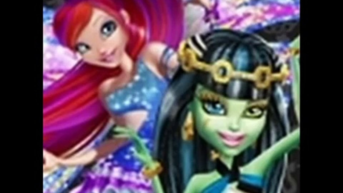 МОНСТЕР ХАЙ как феи Винкс! MONSTER HIGH as winx fairies!