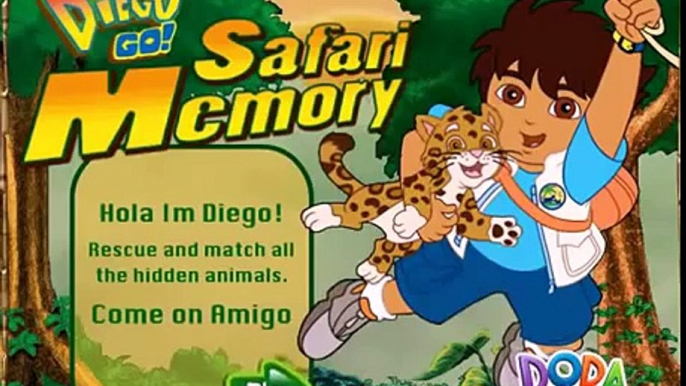 Dora lExploratrice en Francais dessins animés Episodes complet Diego Safari Memory Dora Games 17