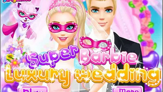 Super Barbie Luxury Wedding - Barbie games - Cartoons for Children - Games for children