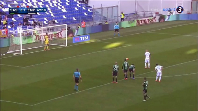 Massimo Maccarone Goal HD – Sassuolo 3-2 Empoli Serie A 21.02.2016