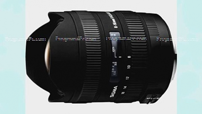 Sigma Objectif 8-16 mm F45-56 DC HSM - Monture Sigma