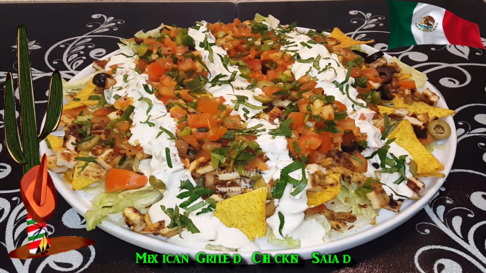 Mexican Grilled Chicken Salad / Cook With Saima