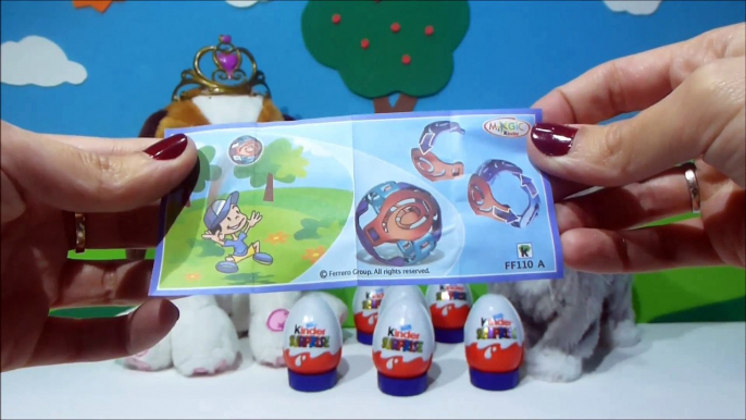 Amazing Toys Kinder Surprise Eggs Unboxing - Kinder Sorpresa Huevos Kinder Huevos Sorpresa