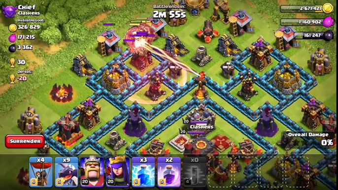 Clash Of Clans Présentation MAJ Juillet 2015  Usine de sort noir, nouvelle ligue...