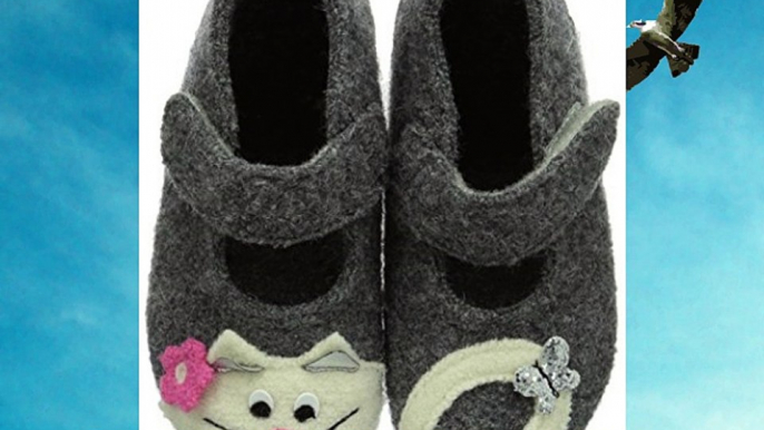 Living Kitzb?hel Babyballerina Katze Baby M?dchen Lauflernschuhe Grau (grau 610) 21 EU