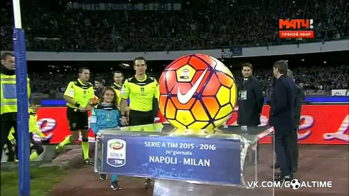 Napoli 1 - 1 AC Milan - Highlights - 22-02-2016 HD