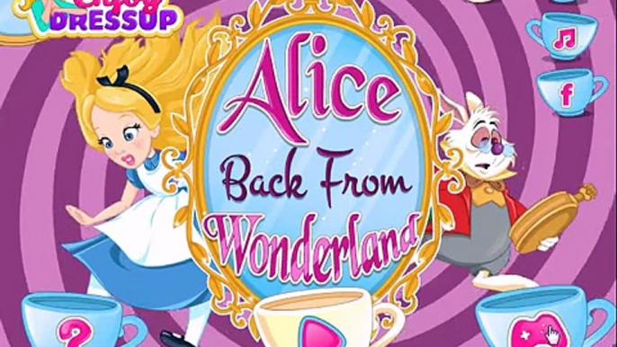 Alice Back From Wonderland Funny Game for Kids Girls