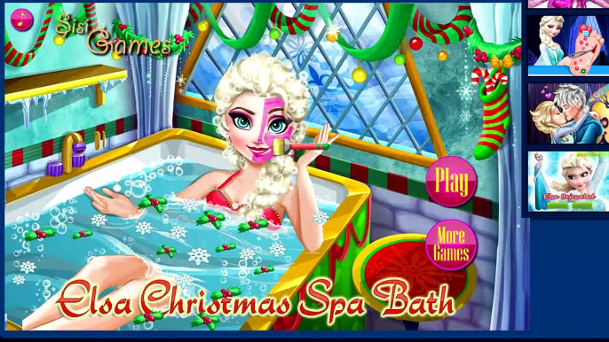 Disney Frozen Elsa Christmas Spa Bath - Frozen Games Free To Play