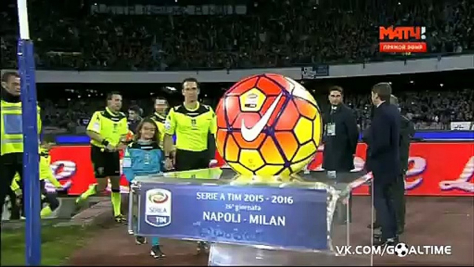 Napoli 1-1 AC Milan All Goals & Full Highlights 22.02.2016 HD