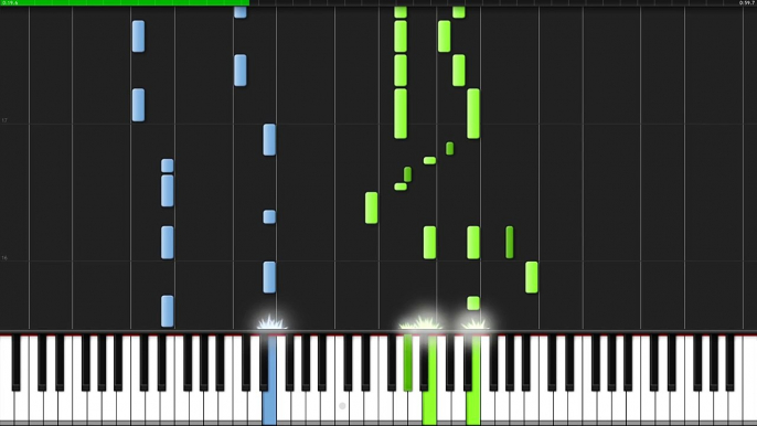 DuckTales Theme - DuckTales [Piano Tutorial] (Synthesia)