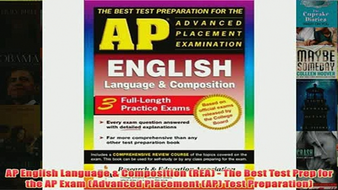 Download PDF  AP English Language  Composition REA  The Best Test Prep for the AP Exam Advanced FULL FREE