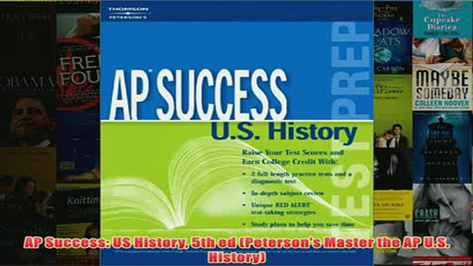 Download PDF  AP Success US History 5th ed Petersons Master the AP US History FULL FREE