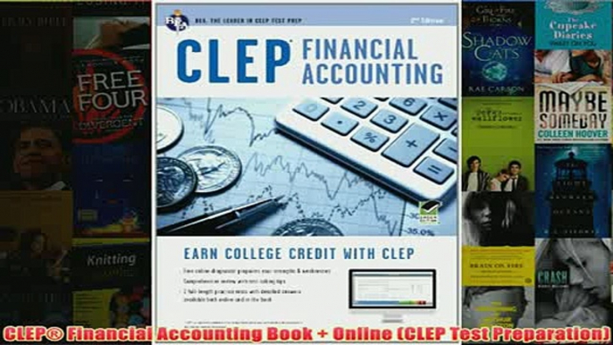 Download PDF  CLEP Financial Accounting Book  Online CLEP Test Preparation FULL FREE