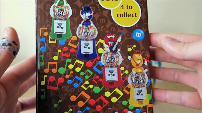 M&Ms Rock On Dispenser - Candy Toy Gumball Machine ガムボールマシン