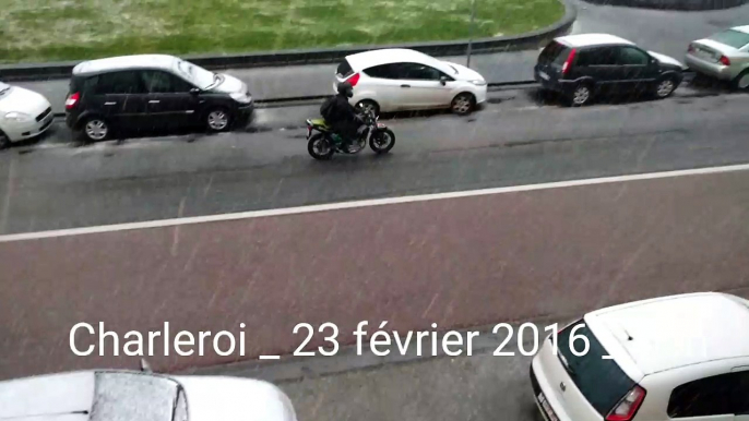 Charleroi, le ciel nous tombe sur la tête ce mardi 23 février à 16h