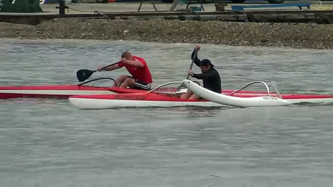 Гребля. Кубок Губернатора - 2012. Аутригер.(Outrigger canoe, 200m) Vladivostok, Russia