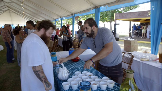 Jamaican Cuisine at the NyamJam with Action Bronson