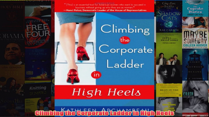 Download PDF  Climbing the Corporate Ladder in High Heels FULL FREE