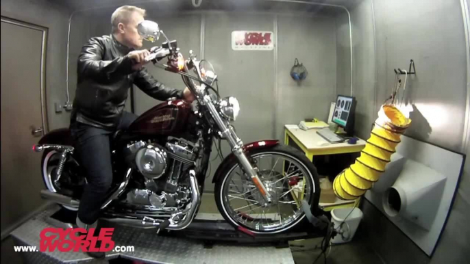 Dyno Run: Harley-Davidson 72 XL1200V Sportster