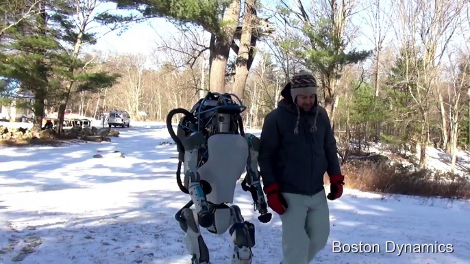 robot humanoïde de Boston Dynamics