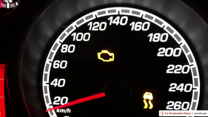 Ford Focus RS 0-200 acceleration