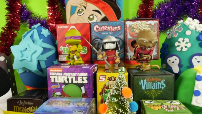 Play Doh Surprise Eggs Holiday Christmas Blind Boxes Disney TMNT Marvel DCTC Toys Playdough Videos