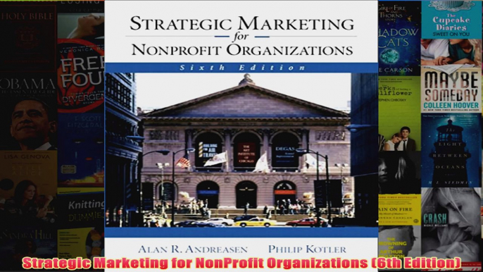 Download PDF  Strategic Marketing for NonProfit Organizations 6th Edition FULL FREE