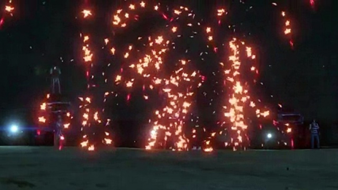 FEUX D'ARTIFICE 14 JUILLET SUR GTA 5 ONLINE ! MONTAGE GTA 5 !